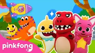 I Am T-Rex, the Dancing Dinosaur! | [4K] Dance Adventure | Kids Cartoon & Song | Pinkfong