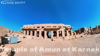 Temple of Amun at Karnak Walking tour - Egypt beautiful places - 4K - a Quick Look