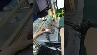 Fly laser 200w spot laser welding machine laser welder cellphone connector | fly laser welding