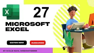Microsoft Excel Tutorial in Pashto Formula Part  27