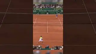 Ridiculous 36 shot rally 😍 #tennis #atp #wta #federer #nadal #djokovic