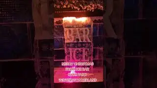 ICE BAR HYDE PARK WINTER WONDERLAND 2025 #hydeparkwinterwonderland #shorts 