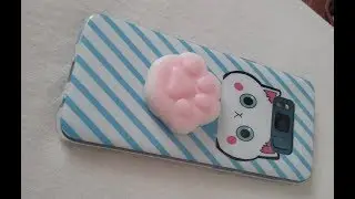 Kawaii squishy cat phone case