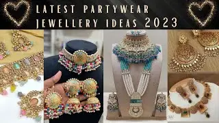latest party wear jewellery ideas 2023# jewelry #multicolor jewellery