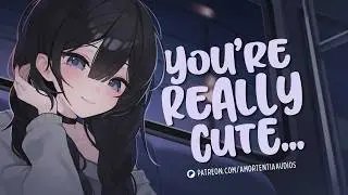 [ASMR] Snuggling with a Cute Stranger on a Train [Flirty] [Meet Cute] [Sleeping on Your Shoulder]