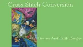 Year long cross stitch conversion Cat Dreaming