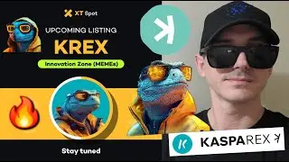 $KREX - KaspaRex TOKEN CRYPTO COIN HOW TO BUY KREX KASPA REX XT XT.COM KSPR BOT BLOCKCHAIN MEMECOIN
