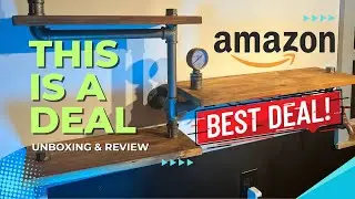 Unbox & Review: Build a Stylish Pipe Shelf from Amazon!