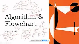 Algorithm and Flowchart | Example of Algorithms | Component of Flowchart