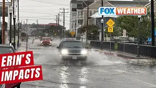 Maryland Shore Still Dealing With Flooding As Hurricane Erin Pulls Away