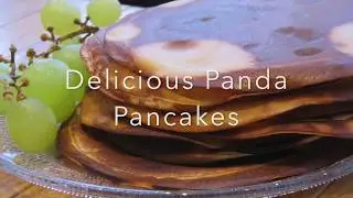 DELICIOUS Basic 5 Ingredients Panda Pancakes Recipe