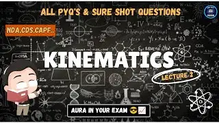 🎯Kinematics | Motion in 1D | PYQs | NDA, CDS, CAPF, SSC, and All Defence Exams | PrepWithVansh