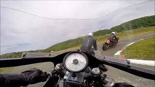 Tonfanau GP Parade 2018 From a Seeley Suzuki