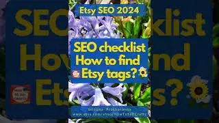 Etsy SEO guide on How to find Etsy tags ❤️50% OFF🎁