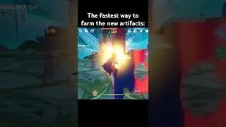 These artifact domains are getting scarily hard #genshinimpact