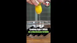Cooking Eggs 4 Ways on a Blackstone Griddle #hungryhussey #griddle #griddlenation #blackstone #eggs