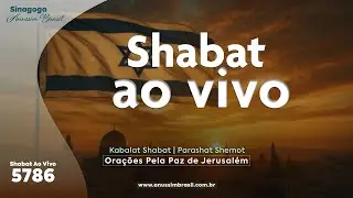 🔴 Shacharit SHABAT AO VIVO Na Sinagoga Anussim Brasil - Parashat Shemot