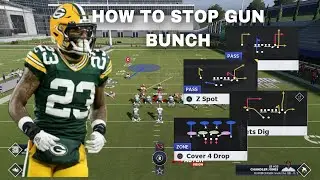 How To Stop Gun Bunch In Nickel 335! Best Bunch Defense In Madden21!