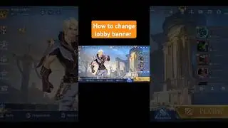 how to change lobby banner#mlbb #mobilelegends#mobilegame #mobilelegendstipsandtricks
