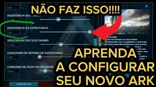 Tutorial de Como Configurar os controles e Configura&ccedil;&otilde;es no seu Novo Ark Ultimate Mobile