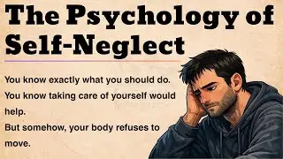 The Hidden Psychology Behind Self-Neglect | Why You Feel Stuck | Listening And Reading English