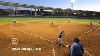 Here are a few power singles I hit as a freshman playing Varsity Softball.