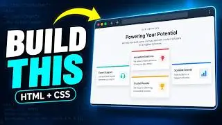 Four Card Feature Section Tutorial (FrontEndMentor.io)