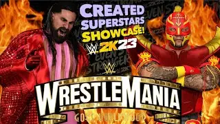 WRESTLEMANIA 39 ATTIRES | WWE 2K23 Created Superstars Showcase Ep.3
