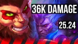 WUKONG vs DARIUS (TOP) | 36K damage | EUW Master | 25.24