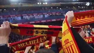 KV Mechelen - KFCO Beerschot Wilrijk: ontlading na de wedstrijd!