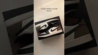 Jordan 1 Retro Low OG &ldquo;Mocha&rdquo; ☕️ #sneakers #jordan #jordan1 #jordan1low #mocha #shorts #fashion #fyp