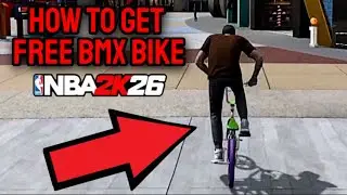 NBA 2K26 How to get a FREE BMX BIKE (City Exploration,Starter Challenges)