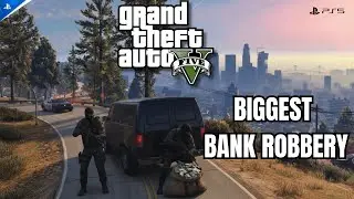THE BIGGEST BANK ROBBERY | GTA 5 GAMEPLAY 🎮🎮 #gtav #gtavi #gamingindia #gaming #franklin