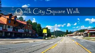 Dillard, Georgia - City Square Tour - Walking USA