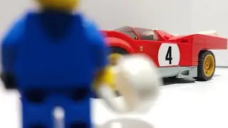 LEGO SPEED CHAMPIONS 1970 Ferrari 512 M Stop Motion Build