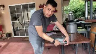 Como Ensamblar Un Calentador de Gas de Patio, patio heater fire sense