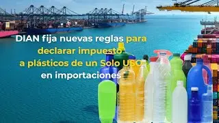 Impuesto al plastico de un solo uso, importaciones. Una mirada desde Analdex