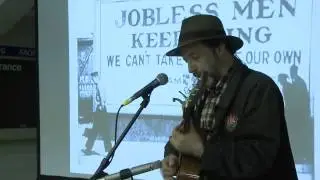 Will Kaufman on Woody Guthrie @ Beverley Folk Festival 2013