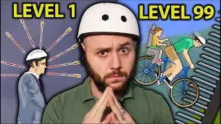 Я проанализировал 100 лучших уровней Happy Wheels