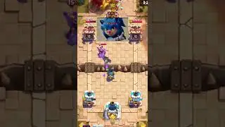 High-level weird deck #clashroyale #supercellmemes