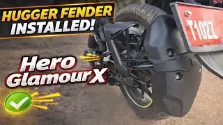 GLAMOUR X 2025 Hugger installed hero Genuine Accessories  price ? 