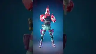 New Fortnite Battle Pass Character LT. John Llama and Its Skin Type #Shorts