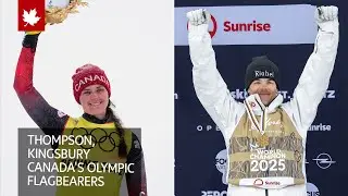 Thompson, Kingsbury to carry Canada's flag at Milan Cortina Winter Olympics