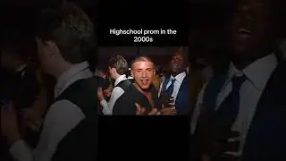 Highschool prom in the 2000s