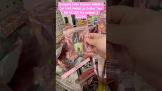 Jackpot! Miracle Gel Nail Polish is at Dollar Tree! #nails #dollartree #budget #dollartreefinds