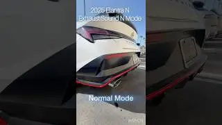 2025 Elantra N Exhaust Sound / Hyundai Motor Sport