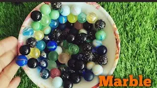 Colorful Glass Marbles Collection | Satisfying Marble Video | Rare & Beautiful Marbles