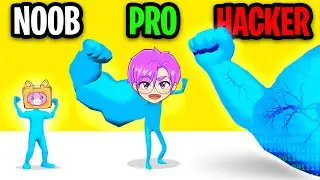 Can We Get SUPER STRONG In This BIG HIT APP GAME!? (FUNNIEST APP EVER!)