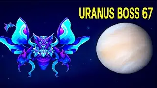Uranus Boss 67 In Normal Mode | Galaxy Attack Space Shooter | World Bosses
