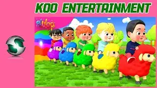 Baa Baa Black Sheep | Colorful Sheep Song | BluLoo Nursery Rhymes & Kids Songs